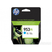 HP No. 953 XL Ink Cartridge Cyan F6U16AE