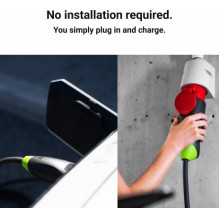 „Green Cell Habu EVGC01“ 11 kW 2 tipo maitinimo šaltinis, 7 m, juodas