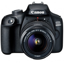 „Canon EOS-4000D“ rinkinys EF-S 18–55 DC III