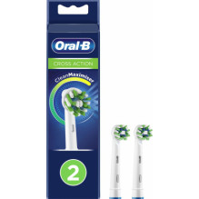 Oral-B EB50-2 Cross Action Clean Maximiser 2pcs. White Oral-B EB50-2 Cross Action Clean Maximiser 2pcs. White