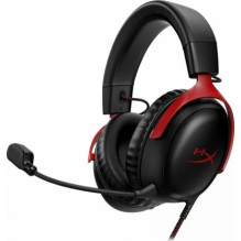 HyperX Cloud III juoda / raudona