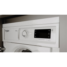 „Whirlpool BI WMWG 91485 EU“ skalbimo mašina-džiovyklė, įmontuojama, pakraunama per priekį, balta, D