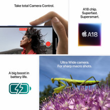 Apple iPhone 16 128GB baltas