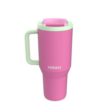 Termospuodelis su teleskopiniu šiaudeliu Kambukka Rio Tumbler 950ml Bubblegum Mint
