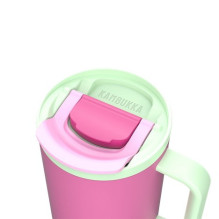 Termospuodelis su teleskopiniu šiaudeliu Kambukka Rio Tumbler 950ml Bubblegum Mint