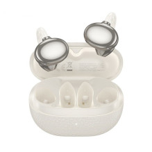 „Hoco EA5 DUKE III“ belaidės ausinės su atviromis ausimis, „Bluetooth“ su ryšiu, baltos