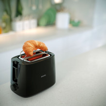 Philips Daily Collection HD2583 / 90 Toaster 600 W Black