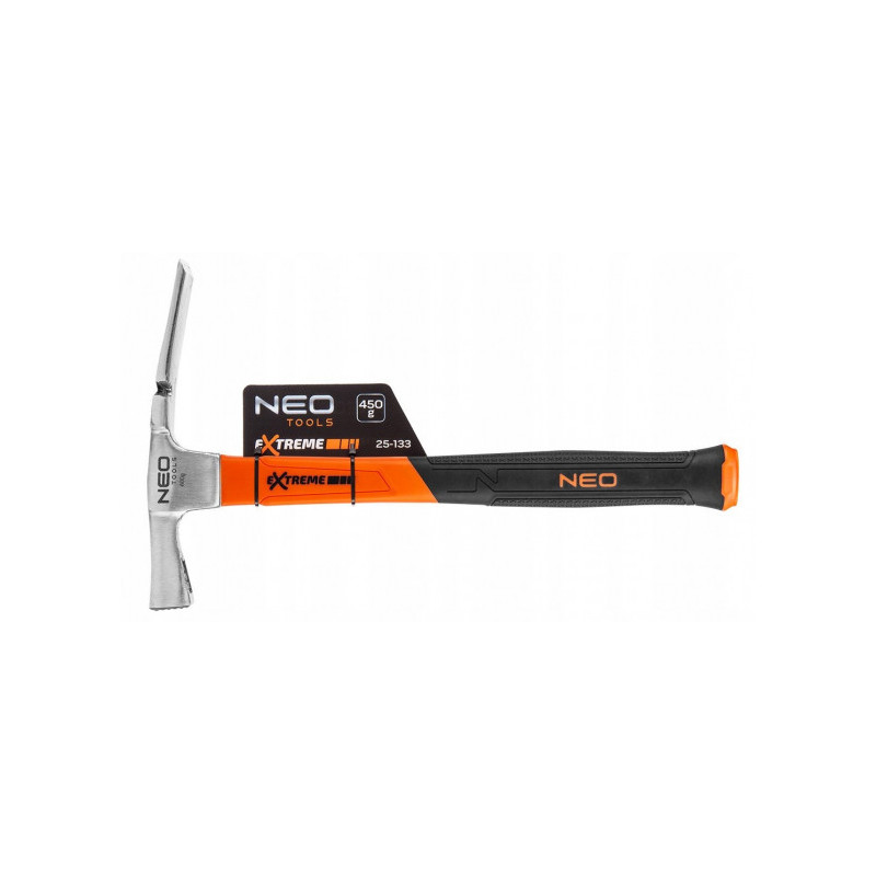 NEO Mason's Hammer (600g, fiberglass handle)