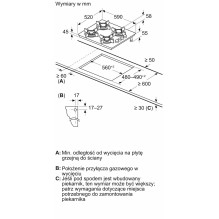 BOSCH dujinė kaitlentė POH6B6K30