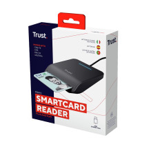 Trust Primo smart card reader Indoor USB CardBus+USB 2.0 Black