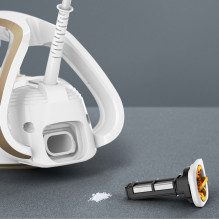 Tefal Puregliss FV8042 Dry &amp; Steam iron Durilium AirGlide Autoclean soleplate 3000 W Bronze, White