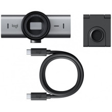 „Logitech MX Brio 4K Ultra HD“ grafito spalvos 960-001559 „Logitech MX Brio 4K Ultra HD“ grafito spalvos 960-001559