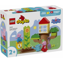 LEGO DUPLO 10431 Peppa Pig sodas ir namelis medyje LEGO DUPLO 10431 Peppa Pig sodas ir namelis medyje