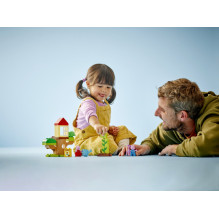 LEGO DUPLO 10431 Peppa Pig sodas ir namelis medyje LEGO DUPLO 10431 Peppa Pig sodas ir namelis medyje