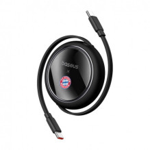 „Baseus“ greito įkrovimo laidas „Bayern Edition“ Type-C į Type-C, 100 W, 1 m, juodas