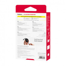 „Baseus“ greito įkrovimo laidas „Bayern Edition“ Type-C į Type-C, 100 W, 1 m, juodas