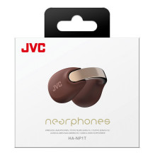 JVC HA-NP1TTU - open-back TWS earcuff headphones, burgundy