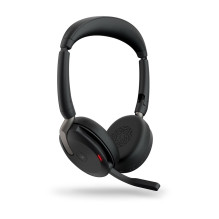 „Jabra Evolve2 65 Flex“ – „Link380c MS Stereo“ (belaidis įkrovimas)