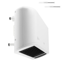 Adler AD 7753 air curtain Black, White 2000 W