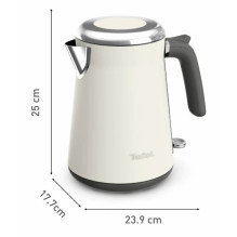 Tefal Collection KI666AE0 electric kettle 1.7 L 2400 W Ivory Tefal Collection KI666AE0 electric kettle 1.7 L 2400 W Ivory