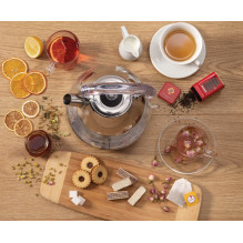 Gorenje K17GPD electric kettle 1.7 L 2200 W Stainless steel Gorenje K17GPD electric kettle 1.7 L 2200 W Stainless steel