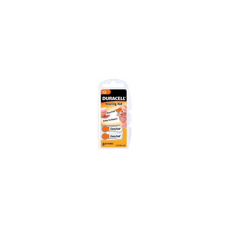 Batteries Duracell Activair 312 6 pack 1.45V