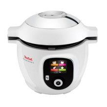 Tefal CY851130 daugiafunkcis puodas 6 l chromuotas, baltas