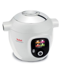 Tefal CY851130 daugiafunkcis puodas 6 l chromuotas, baltas