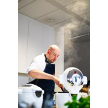 Tefal CY851130 daugiafunkcis puodas 6 l chromuotas, baltas