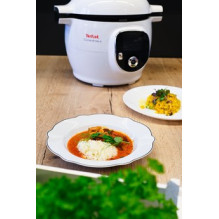 Tefal CY851130 daugiafunkcis puodas 6 l chromuotas, baltas