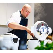 Tefal CY851130 daugiafunkcis puodas 6 l chromuotas, baltas