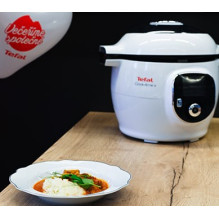 Tefal CY851130 daugiafunkcis puodas 6 l chromuotas, baltas