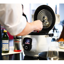 Tefal CY851130 daugiafunkcis puodas 6 l chromuotas, baltas