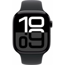 Apple Watch Series 10 46mm Jet Black / Black Band - S / M