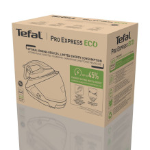 „Tefal Pro Express Eco GV9E22E0“ garų lygintuvas, 2200 W, 1,8 l, „Durilium AirGlide Autoclean“ padas, smėlio spalvos, ba