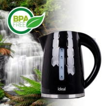 IDEAL Kettle 1.8 l, power 1500 W, glossy black