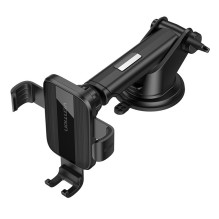 Vention Auto-Clamping Car Phone Mount With Suction Cup Black Square Type Vention Auto-Clamping Car Phone Mount With Suction Cup Black Square Type