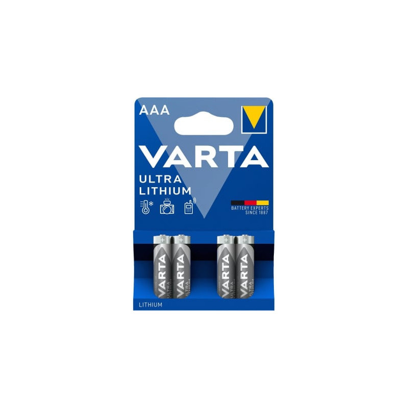 Varta Profesional Lithum AAA 4vnt