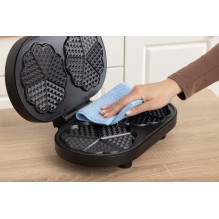Waffle maker GORENJE WM1200B black, 1200 W Waffle maker GORENJE WM1200B black, 1200 W