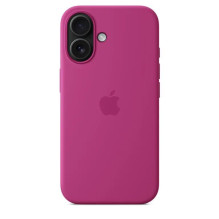 Apple - MYYE3ZM / A Apple Silicone Magsafe Cover for iPhone 16 Plus Fuchsia