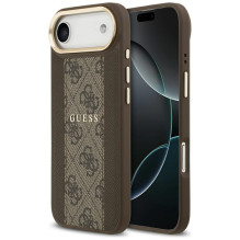 Guess 4G Stripe MagSafe case for iPhone Air - brown