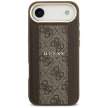Guess 4G Stripe MagSafe case for iPhone Air - brown