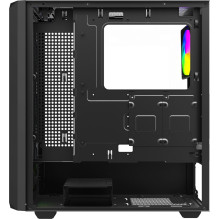 Korpusas - SAVIO Noctis Glass RGB Cube Micro ATX / ATX Juodas