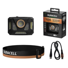 Duracell DH1000R Headlamp black, orange