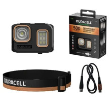 Duracell DH500R Headlamp black, orange