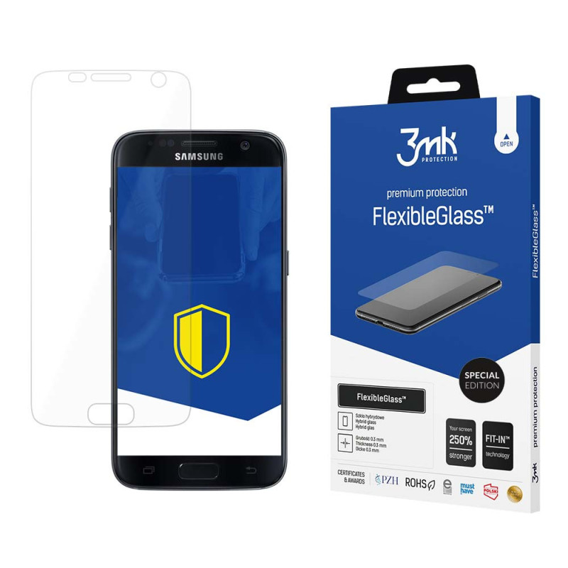 3mk FlexibleGlass™ Special Edition hibridinis stiklas, skirtas Samsung Galaxy S7