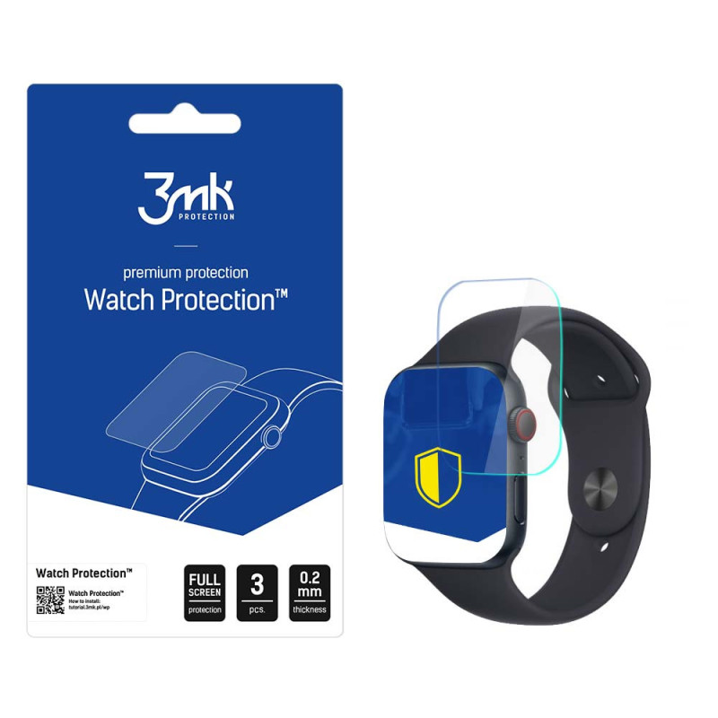 3mk Watch Protection™ v. ARC+ apsauginė folija, skirta Apple Watch SE2 44mm