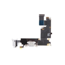 Charging port for iPhone 6 with flex connector / WHITE / OEM