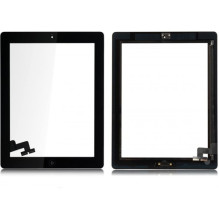 Touchscreen for Apple iPad 2 with home button and holders white HQ2