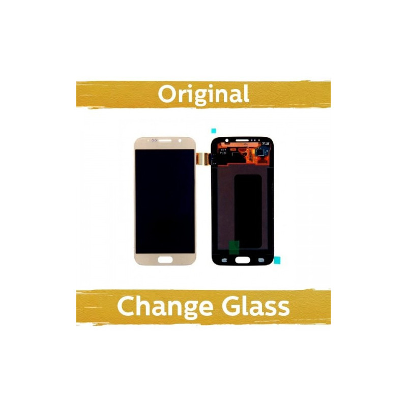 Screen for Samsung G920 S6 gold (Updated: China)